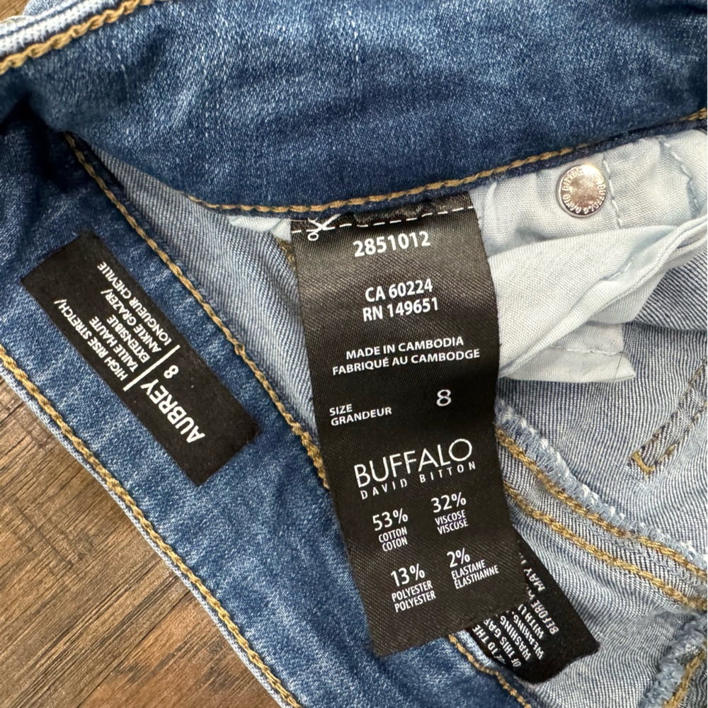 Buffalo David Bitton High Rise Stretch Jeans - Picture 4 of 9